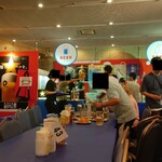 福山ニューキャッスルホテル ビアホール - この先正面がBEERコーナー (2025.07.26)