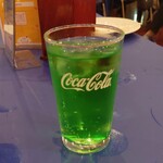 福山ニューキャッスルホテル ビアホール - メロンソーダ (2025.07.26)