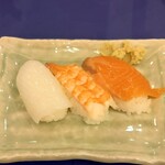 福山ニューキャッスルホテル ビアホール - にぎり寿司① (2025.07.26)