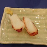 福山ニューキャッスルホテル ビアホール - にぎり寿司⑤ (2025.07.26)