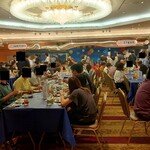 福山ニューキャッスルホテル ビアホール - ビアホール会場は、非常に多くの方で盛り上がっておりました (2025.07.26)