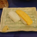 福山ニューキャッスルホテル ビアホール - にぎり寿司⑥ (2025.07.26)