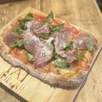 【A】 PIZZA - 生ハムとルッコラのピッツァ‼️