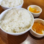 ふくちゃんラーメン英美 - ごはん