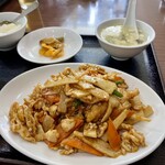 華林 - 鶏肉の四川風辛子炒め