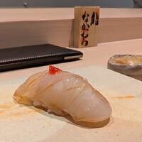 鮨なかむら - ヒラメ昆布〆