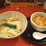 麺屋 風火 - えび味噌つけ麺（並：800円）