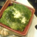 Bene - 09年X'masディナー（ほうれん草のスフレ）