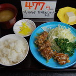 ツツうラウラ - 【ランチ】鶏の甘酢あんかけ定食　　　　　　