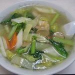 隆昌飯店 - 海老そば(^^♪