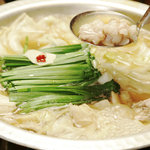 Ginnabe special Motsu-nabe (Offal hotpot)