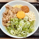 Yoshinoya Ichiyonichigosen Sakudaira Ten - 牛肉玉子活力拌麵