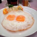 水口食堂 - 目玉焼き