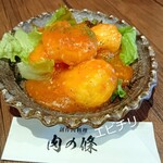 肉の條 - エビチリ