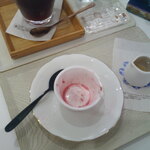 4シーズン - アイスコーヒー✖️2 ＆ ちょこっと白玉あんみつ