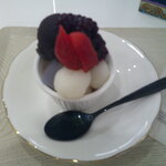 4シーズン - アイスコーヒー✖️2 ＆ ちょこっと白玉あんみつ