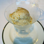 リストランテ･ヒロ チェントロ - 山梨県産桃大糖のソルベ