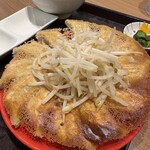 浜太郎餃子センター - 餃子12個（赤）定食