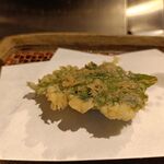 みかわ 是山居 - 雲丹の大葉包み