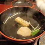 みかわ 是山居 - 海老しんじょのお椀