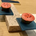 TENJIN - スイカに見立てたお口の中で弾けるデザート☆