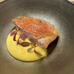 TENJIN - 金目鯛の鱗がパリパリ！ルイユソース　「スープ　ド　ポワソン」☆