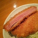 立飲みカドクラ - ハムカツ300円