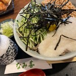板そば なみ喜 - 納豆ちらし