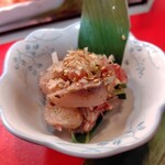 立喰 さくら寿司 - 梅肉和え