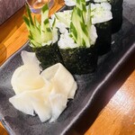 福島元気屋台 あんたが大将 - カッパ巻き