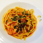 ユーロダイア - 【ディナー】ズワイガニとカニ味噌のトマトクリームパスタ