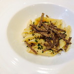 ユーロダイア - 【ディナー】ゴルゴンゾーラとベーコンのペンネ　トリュフ風味