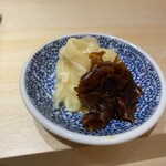 札幌 鮨 銀座 一 - 黒ガリ