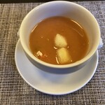 料理酒家 九良左衛門 - トマトのスープ
