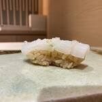札幌 鮨 銀座 一 - 剣先イカ