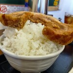 わ楽 - チャーシュー❤️オンザライス！