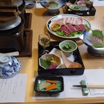 磐梯名湯リゾート ボナリの森 - 料理写真:会津ＢＵＫＥ和膳＋黒毛和牛＆麓山高原豚すきしゃぶ膳