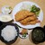 漣 - 料理写真:海老フライ定食。3枚の大ボリューム！