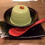 一蘭 - 抹茶杏仁豆腐