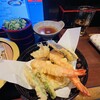 あずみうどん - 天付きざるうどん