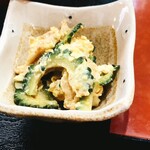 漁八 - ゴーヤと卵炒め