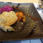 イタリア料理 GINZAYA - 鶏モモ肉の香草パン粉焼き　バルサミコソース（2025.6）