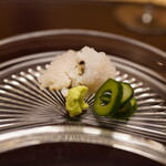 徳ㇵ本也 - 鱧：レア焼き