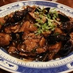 海華飯店 - なすと豚肉のみそ炒め