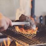 牛肉烤肉 顶部圆