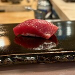 登喜和鮨 - 佐渡産中トロのヅケ