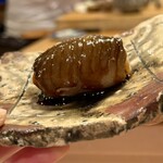 登喜和鮨 - 蒸し穴子　ツメ