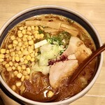 ほくと亭 - 味噌らーめん＋コーンバター