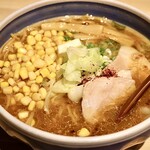 ほくと亭 - 味噌らーめん＋コーンバター