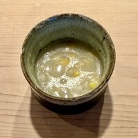 登喜和鮨 新発田本店 - とうもろこしのお粥